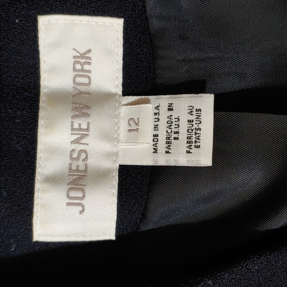 Jones New York 100% Wool Suit Jacket 12 - Picture 9 of 13
